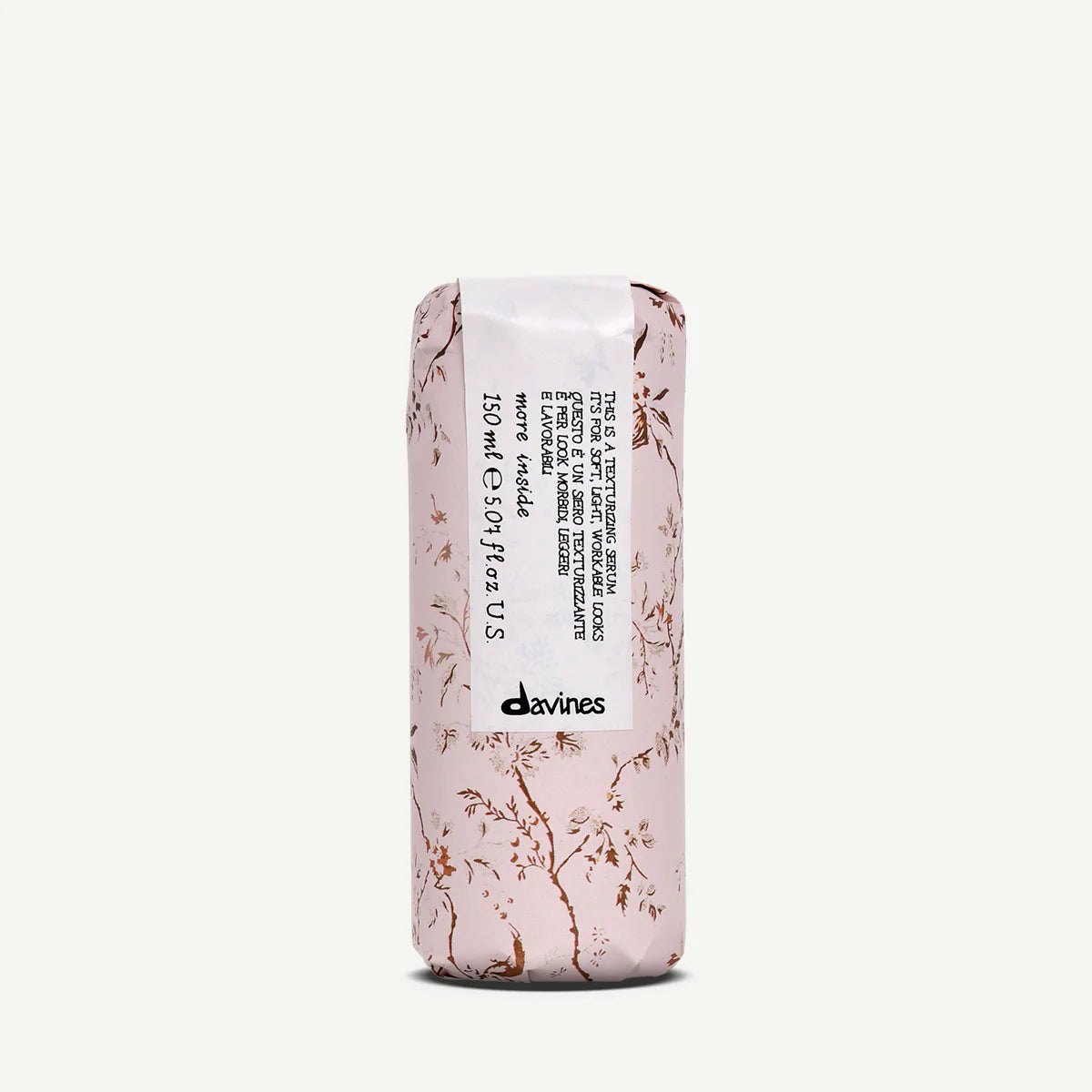 This is a Texturizing Serum för styling och textur med miljövänlig förpackning från Davines. Flaska om 150 ml.